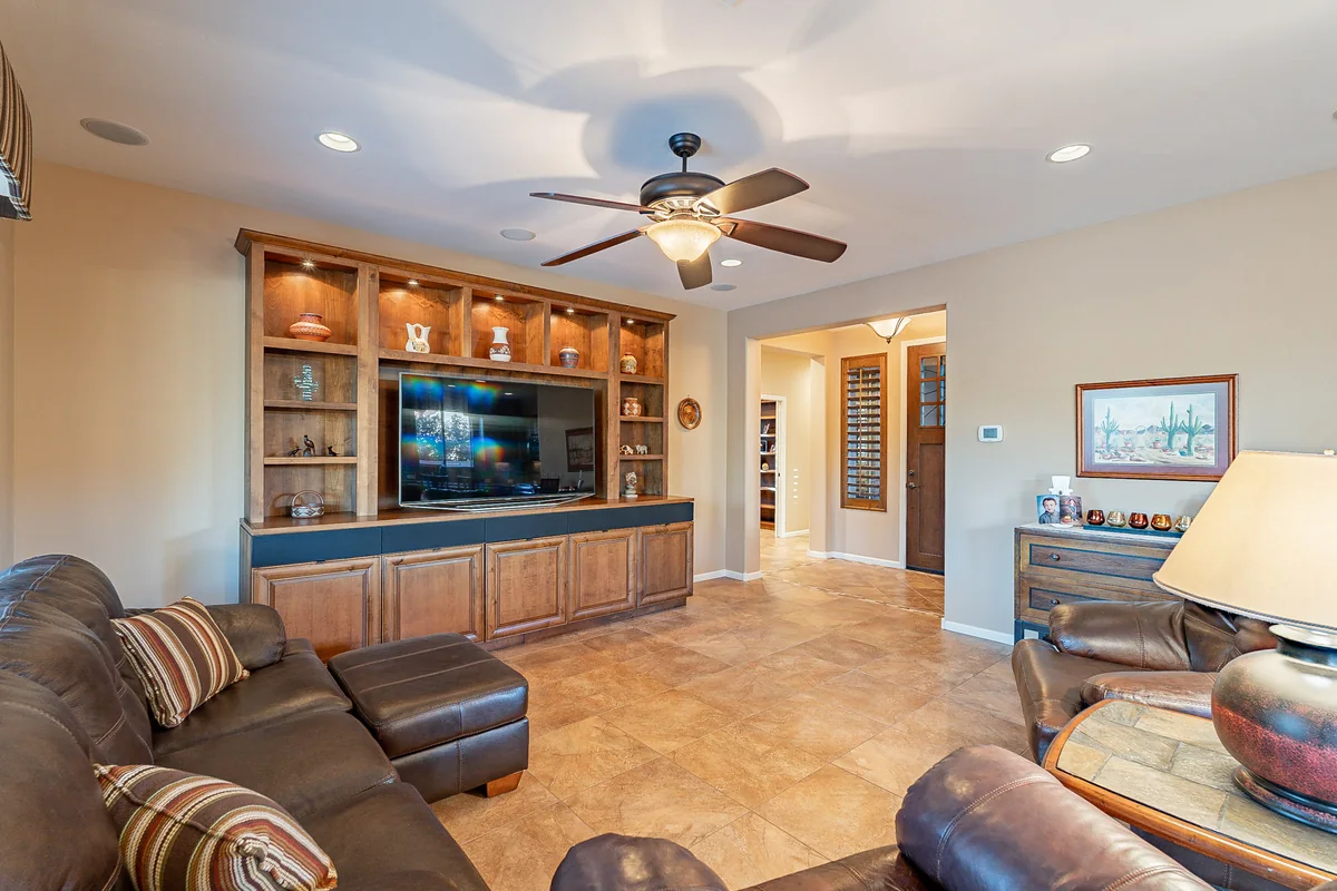 Living room at Tom’s past Quail Creek listing